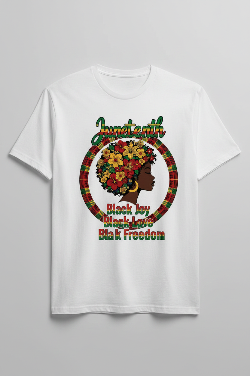 Afro in Bloom White