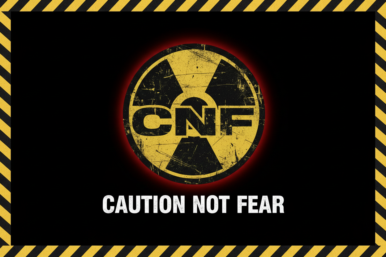 Caution Not Fear CNF Banner
