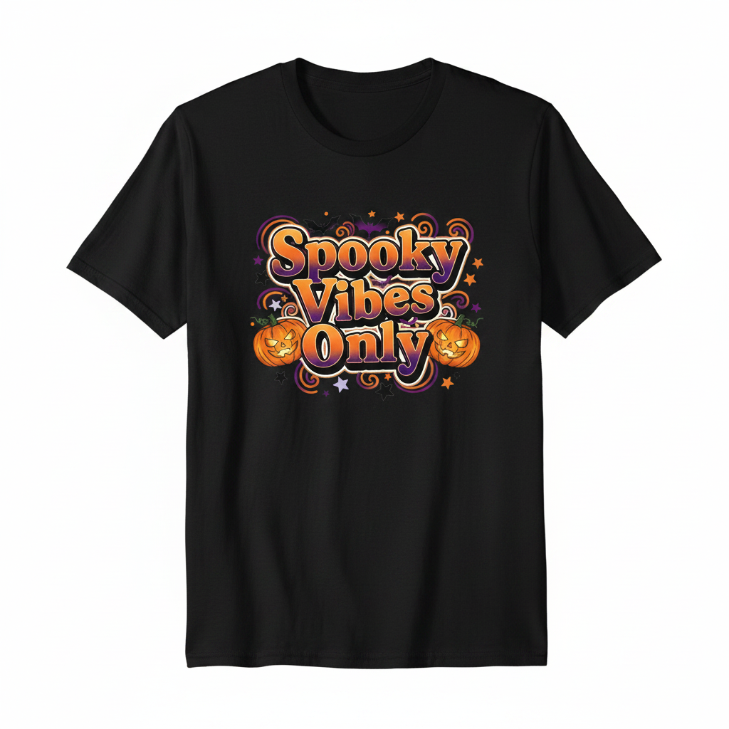 Halloween Black Shirt