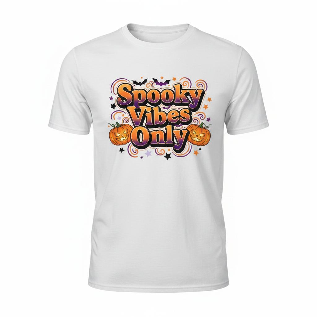Halloween White Shirt