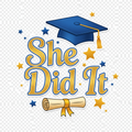 She Did It