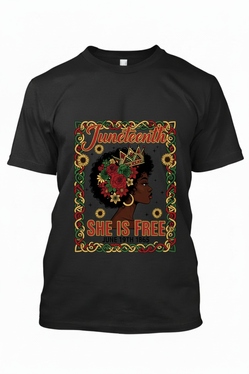 She Is Free Black