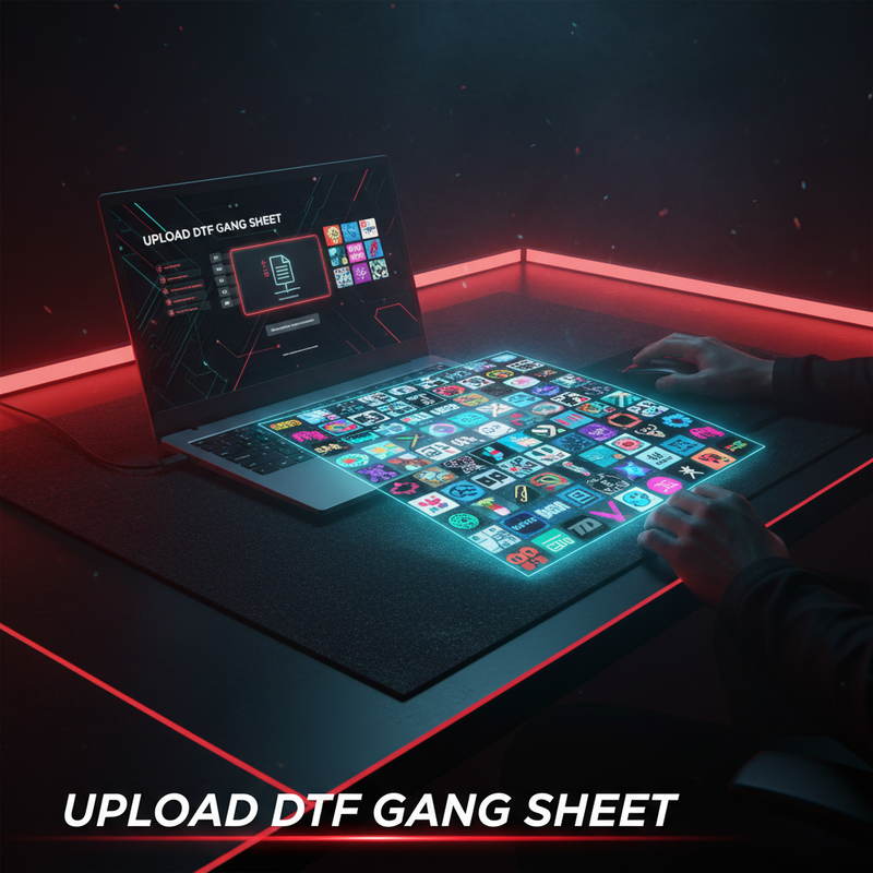 Upload DTF Gang Sheet