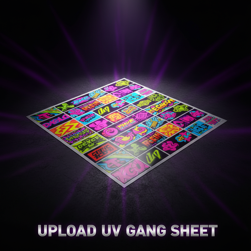 Upload UV Gang Sheet